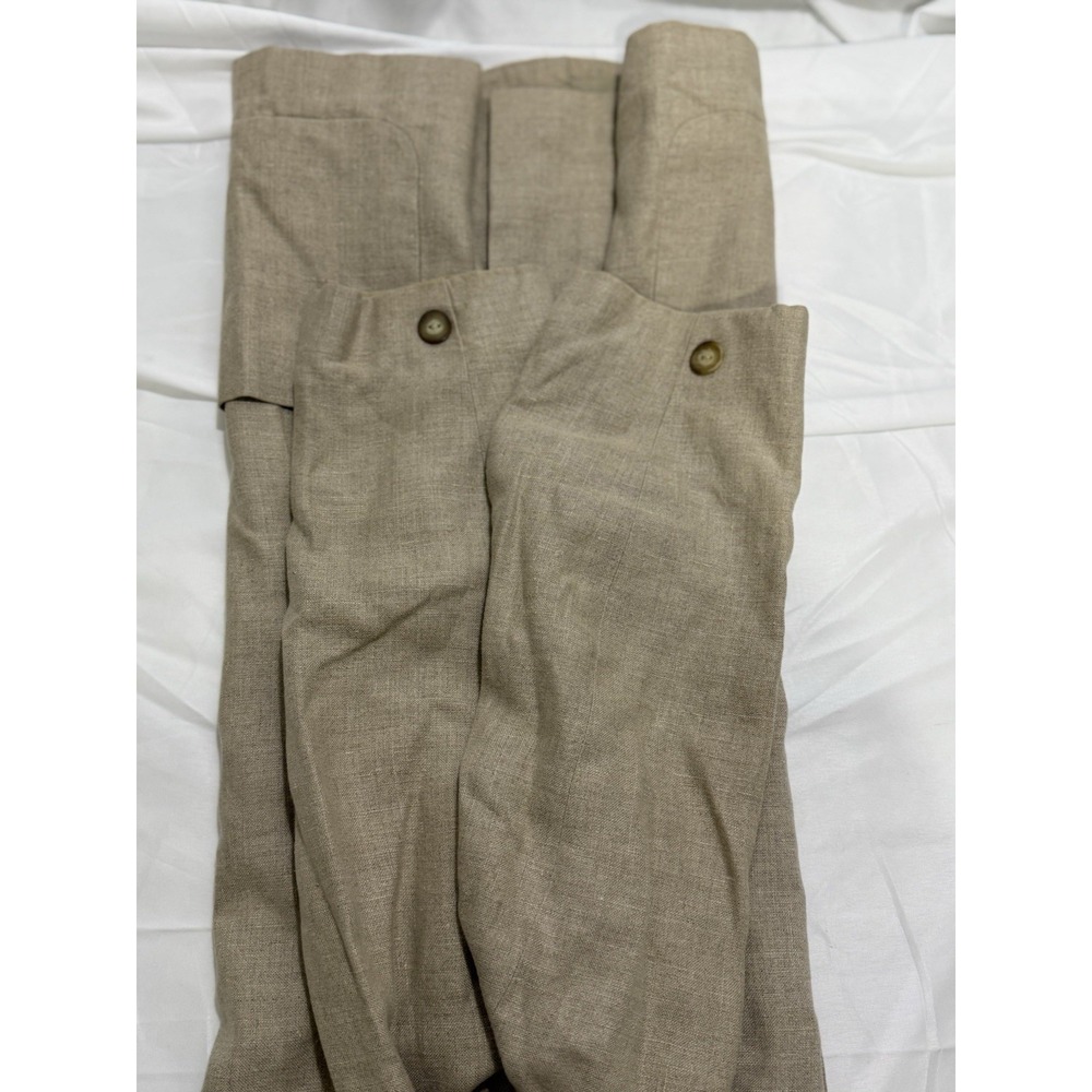 L.L. Bean Vtg ‎ blazer/coat Brushed Cotton Tan/Beige work/business 3/4 Sleeves - Picture 2 of 15